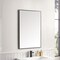 James Martin Vanities Rohe 26in Mirror, Matte Black 715-M26-MB - alternate 5